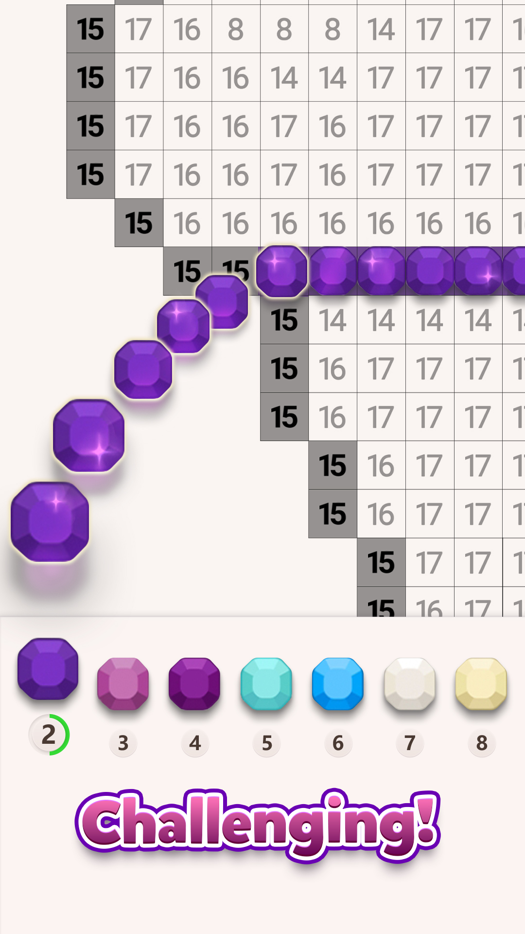 Jewel Painter gameplay screenshot 1