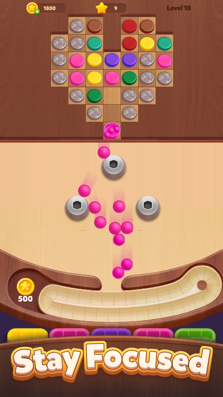 Bead Loop - Ball Sort gameplay screenshot 1