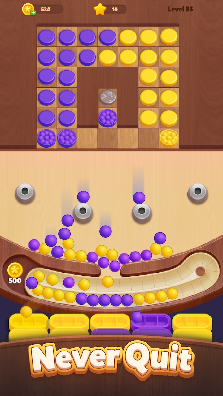 Bead Loop - Ball Sort gameplay screenshot 2