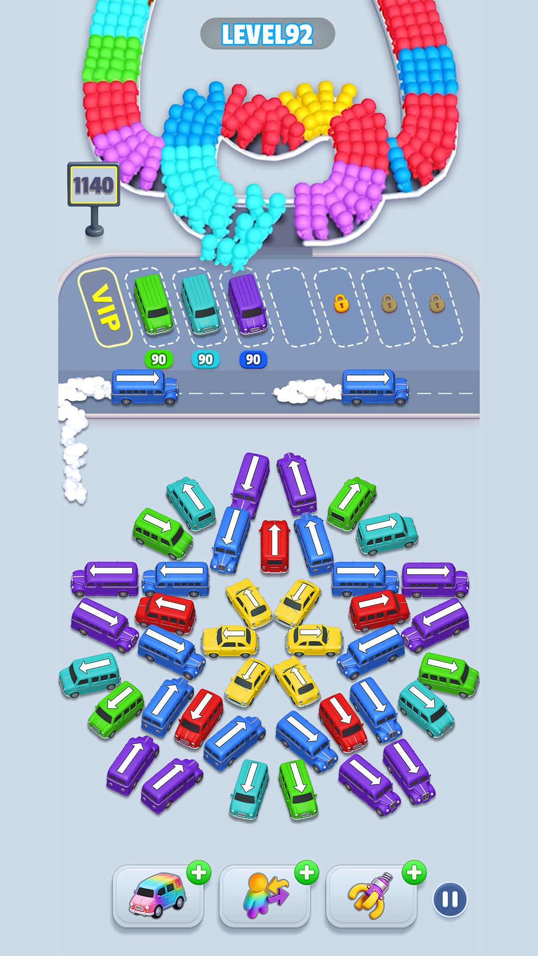 Bus Loop Fever gameplay screenshot 2