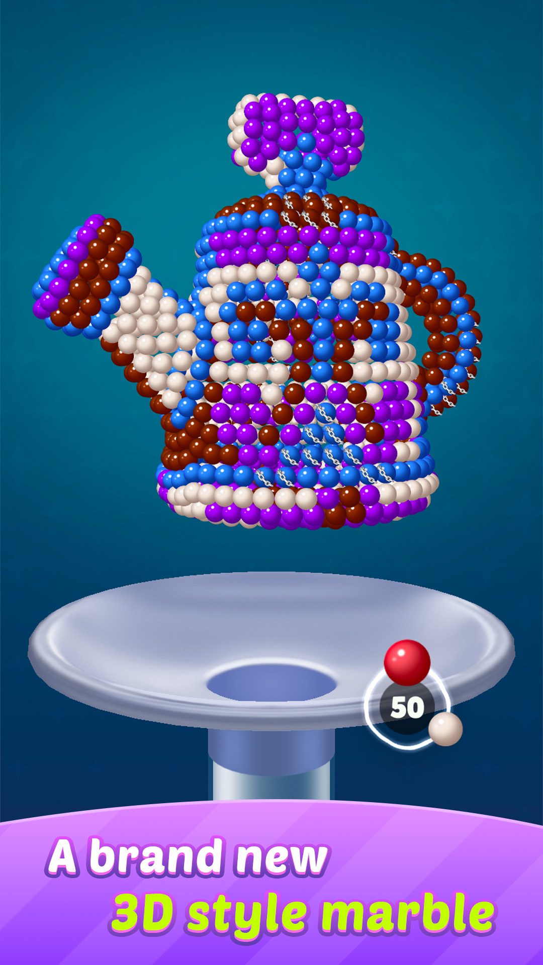 Pocket Marble: 3D Bubble World gameplay screenshot 4